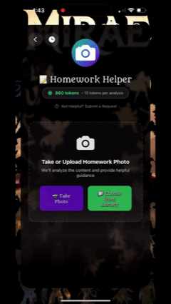 Interactive Homework Tools Demo 1